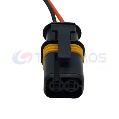 Automotive Waterproof Wire Harness Connector for Car Connector Plug 2-Pin Female 182860000